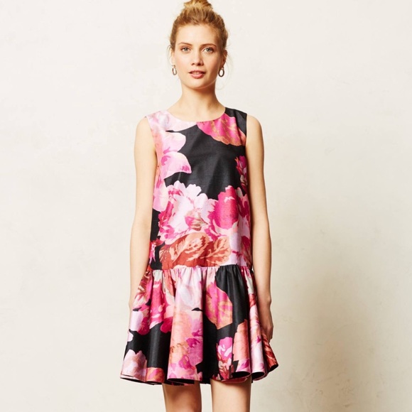 Anthropologie Dresses & Skirts - Anthropologie Cameo Floral Geneva Drop Waist Dress
